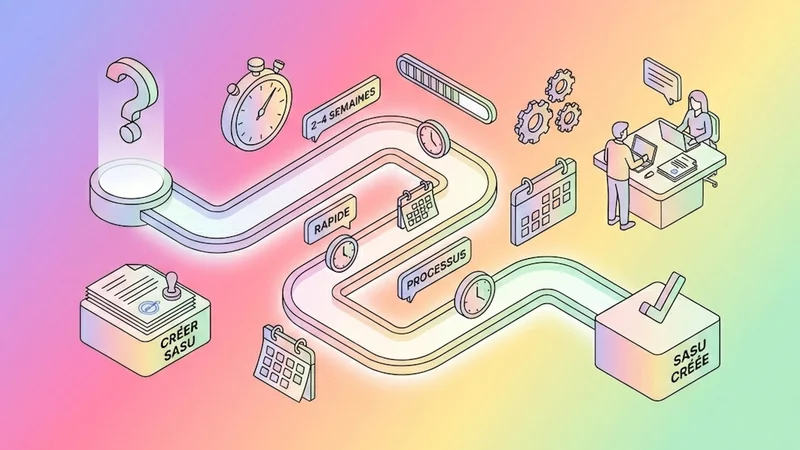 ⏱️ Combien de temps pour créer une SASU ? (planning 2026)